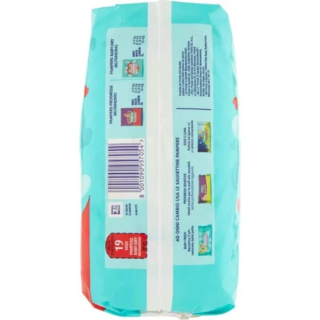 Pampers Baby Dry Pull-Ups – 19 Windeln, Größe 3 (Midi), für Babys mit einem Gewicht von 6 bis 11 kg