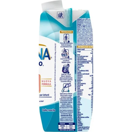 Nestle Nidina optipro 1 - latte liquido per lattanti fino al 6° mese 500 ml