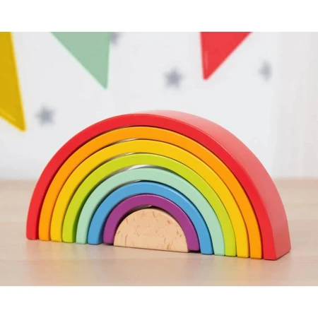 Kiokids Wooden Rainbow 18m+