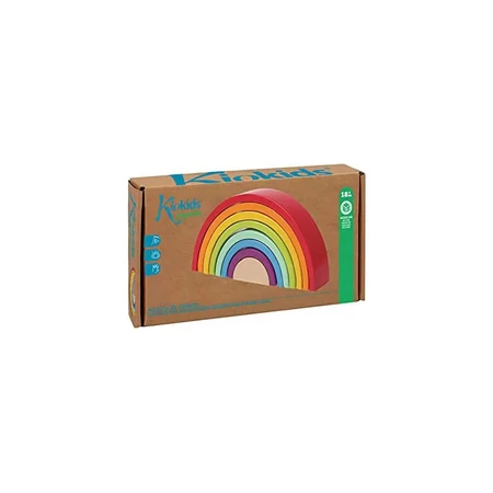 Kiokids Wooden Rainbow 18m+