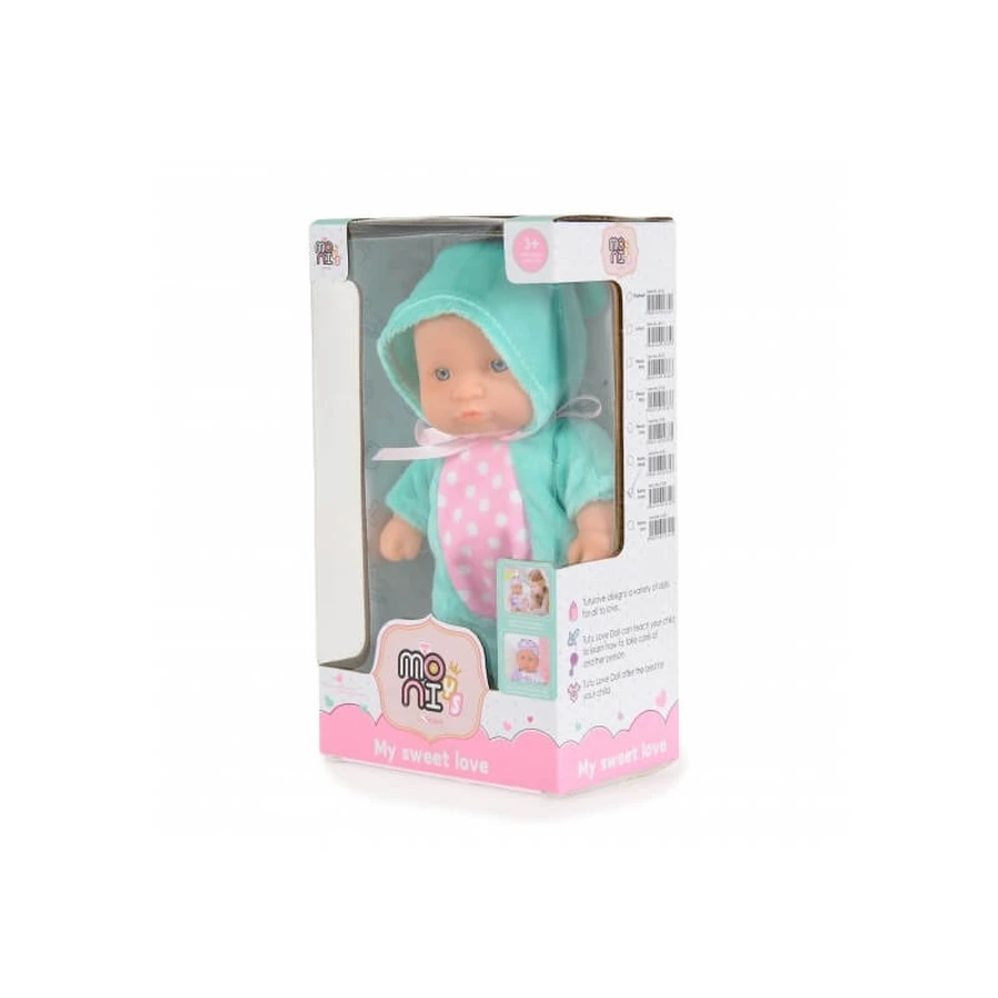 Muñeco conejito de Moni Trade - Verde, 20 cm