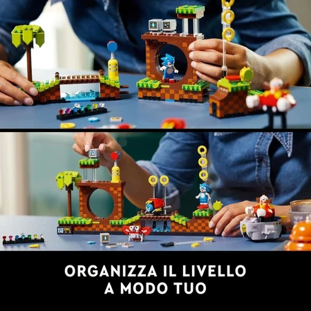 Lego 21331 Ideas - Ensemble « Sonic the Hedgehog : Green Hill Zone »