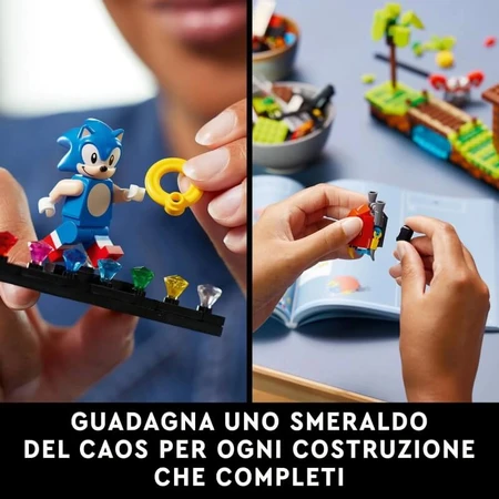 Lego 21331 Ideas - Ensemble « Sonic the Hedgehog : Green Hill Zone »