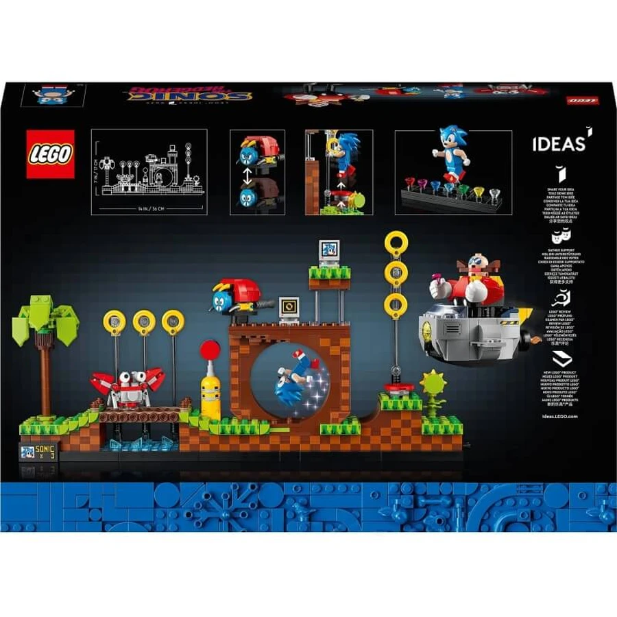 Lego 21331 Ideas - Ensemble « Sonic the Hedgehog : Green Hill Zone »