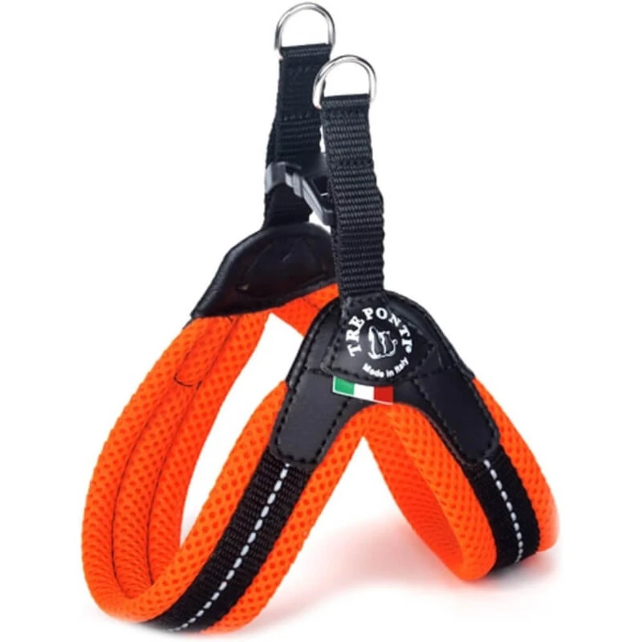 Tre ponti Easy fit click - pettorina taglia 3,5 arancio fluo
