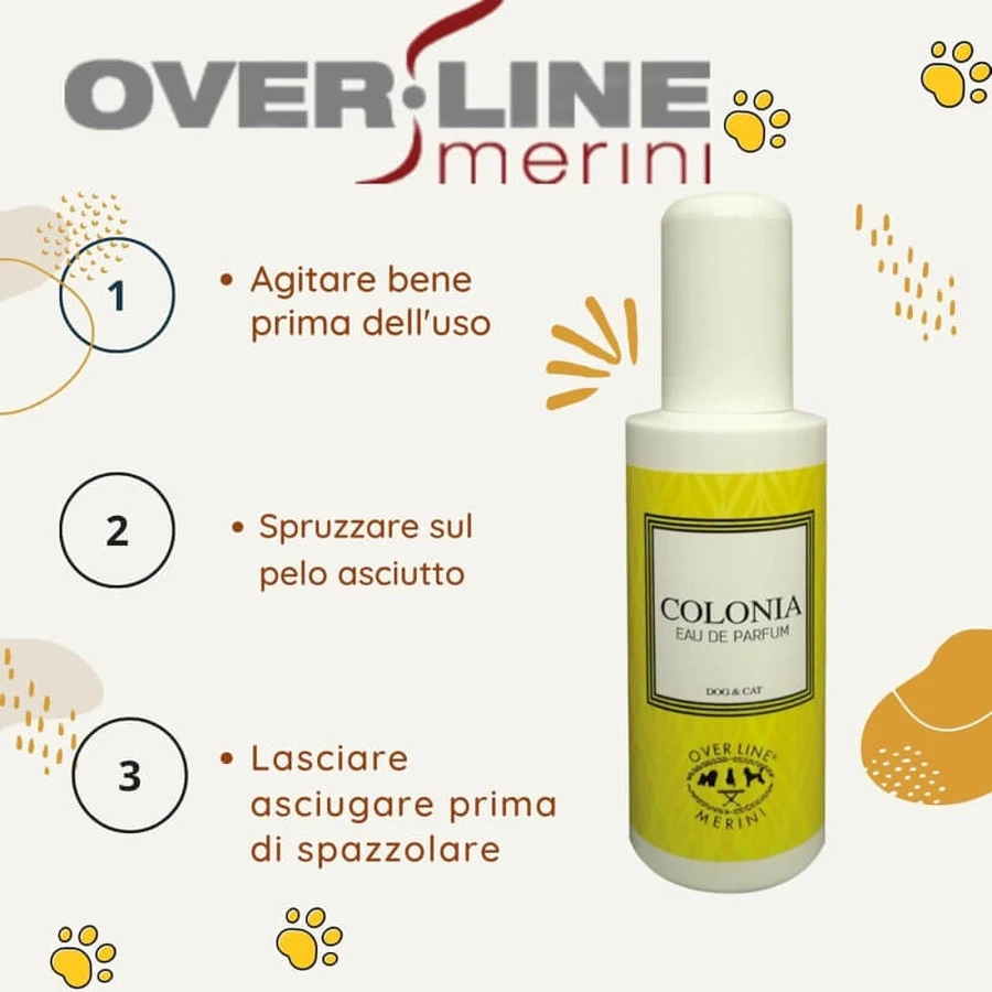 Maurizio Merini : spray rafraîchissant et désodorisant pour animaux de compagnie, au parfum d'agrumes et de mandarine, 100 ml