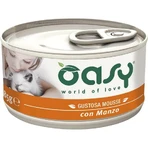 Oasy We Cat Caprice Mousse de bœuf - Aliment complet pour chats adultes, 85 g