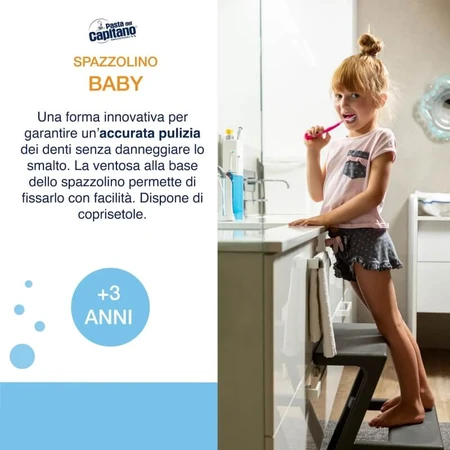Captain Spazzolino Baby-Zahnpasta für Kinder ab 3 Jahren