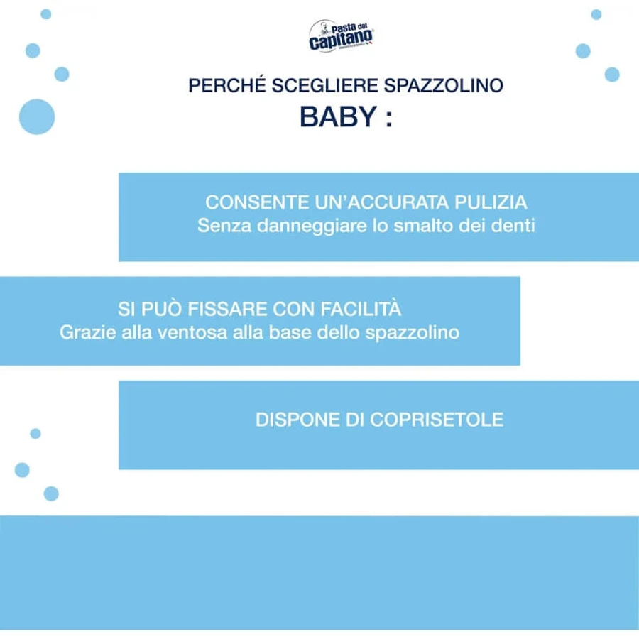 Captain Spazzolino Baby-Zahnpasta für Kinder ab 3 Jahren