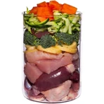 Terra Canis Senior Turkey with Papaya, Borage, and Medicinal Herbs - Complete Food for Senior Dogs, 400 g