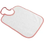 Poupy 3 Soft, Absorbent Solid-Color Cotton Bibs, Large