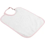 Poupy 3 Soft, Absorbent Solid-Color Cotton Bibs, Large
