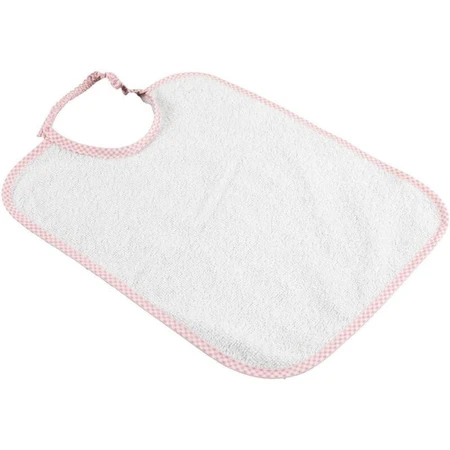 Poupy 3 Soft, Absorbent Solid-Color Cotton Bibs, Large