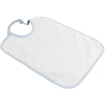 Poupy 3 Soft, Absorbent Solid-Color Cotton Bibs, Large