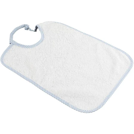 Poupy 3 Soft, Absorbent Solid-Color Cotton Bibs, Large