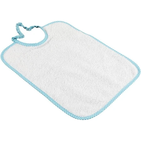 Poupy 3 Soft, Absorbent Solid-Color Cotton Bibs, Large