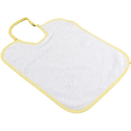 Poupy 3 Soft, Absorbent Solid-Color Cotton Bibs, Large