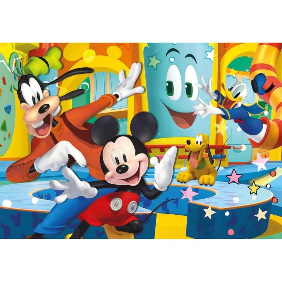Clementoni Supercolor Mickey – 60-teiliges Maxi-Puzzle