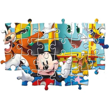 Clementoni Supercolor Mickey – 60-teiliges Maxi-Puzzle