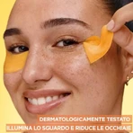 Masque pour les yeux Garnier Skin Active à la vitamine C - 2 patchs éclaircissants pour les yeux
