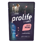 Prolife Cane Smart Adult Cordero y Arroz - Pienso completo para perros adultos de razas pequeñas, 100 g