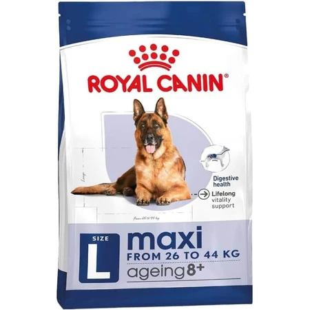 Royal Canin Maxi Ageing 8 Plus - Complete food for large adult dogs over 8 years of age, 15 kg