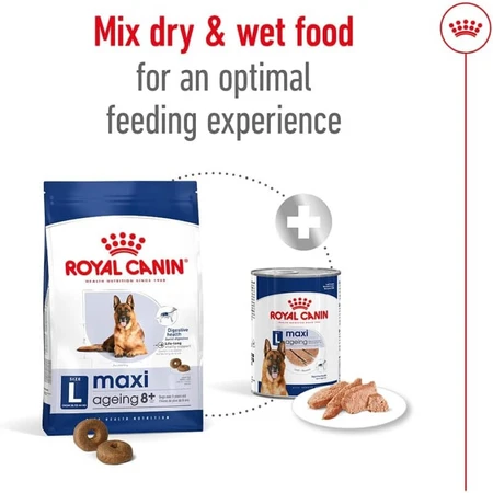 Royal Canin Maxi Ageing 8 Plus - Complete food for large adult dogs over 8 years of age, 15 kg