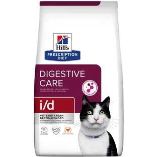 Hill's I-d Digestive Care mit Huhn – Trockenfutter für Katzen, 3 kg