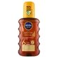 Nivea Sun Carotene Bronze Oil Spray Sunscreen, SPF 6, Low Protection, 200 ml