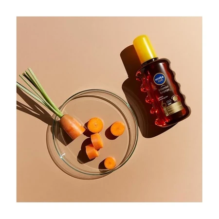 Nivea Sun Carotene Bronze Oil Spray Sunscreen, SPF 6, Low Protection, 200 ml