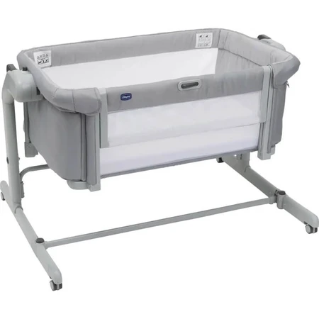 Chicco next2me evo magic – Beistellbett – Grey Mist
