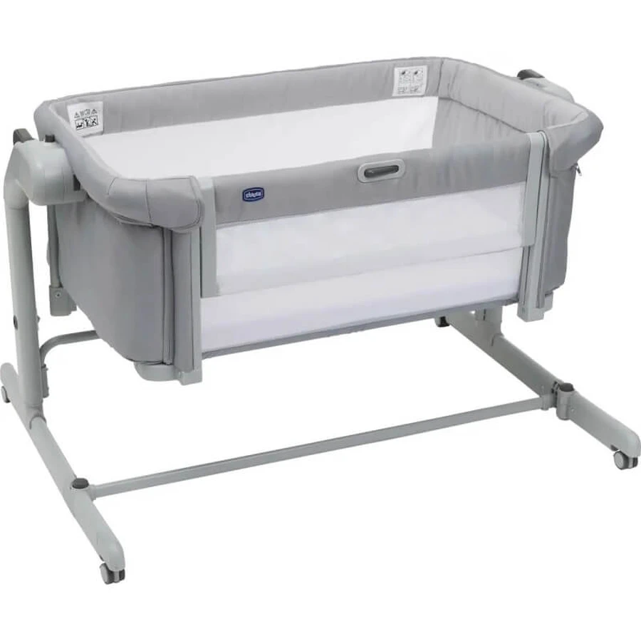 Chicco next2me evo magic – Beistellbett – Grey Mist