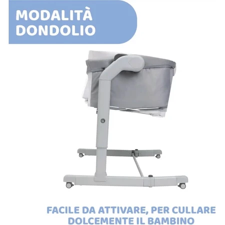 Chicco next2me evo magic – Beistellbett – Grey Mist