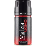 Malizia Musk - Deodorantspray voor mannen, 150 ml