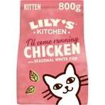 Lily's Kitchen Kitten Chicken and White Fish - Dry Food for Kittens, 800 g