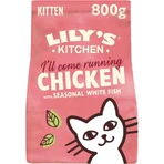 Lily's Kitchen Kitten Chicken and White Fish - Dry Food for Kittens, 800 g