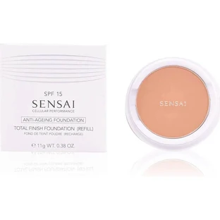 Kanebo Sensai Total Finish Foundation LSF 15 – Puder-Foundation – Nachfüllpackung Nr. TF 23 Almond Beige
