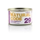 Natural Code 29 Tuna and Ham - Complete Food for Adult Cats, 85 g