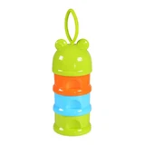 Cangaroo Frog Boy - Dispensador portátil de leche de fórmula con 4 compartimentos