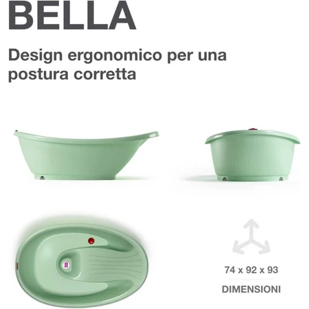 Okbaby Bella – Babybadewanne 0–12 Monate – Grün