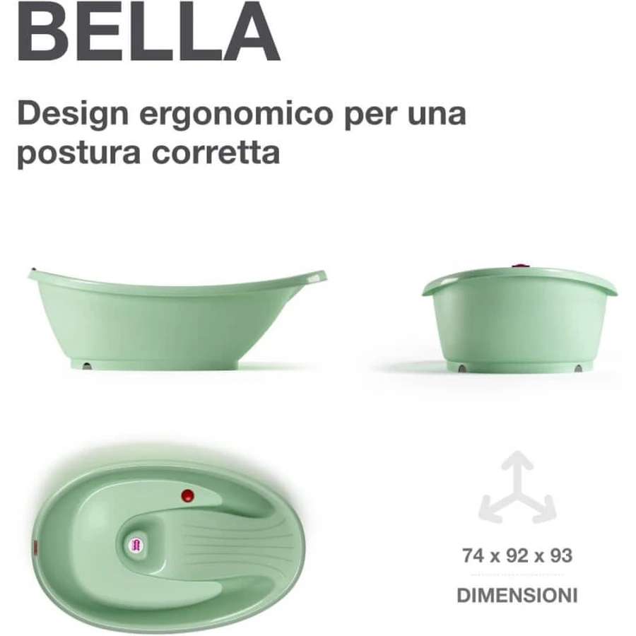 Okbaby Bella – Babybadewanne 0–12 Monate – Grün