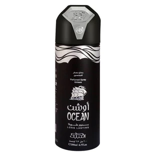 Nabeel Ocean - Verfrissende, geparfumeerde deodorantspray voor mannen en vrouwen, 200 ml