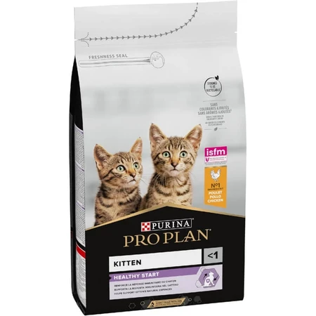 Purina Pro Plan Original Kitten OptiStart Huhn – Alleinfuttermittel für Kätzchen und säugende Katzen, 1,5 kg