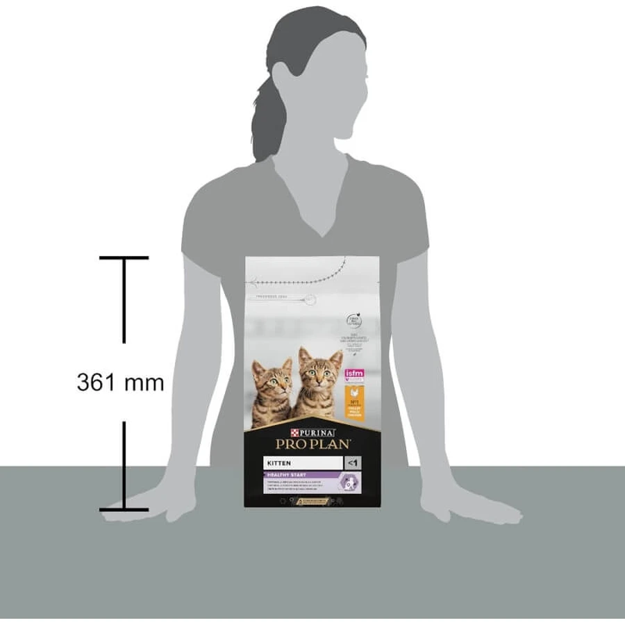 Purina Pro Plan Original Kitten OptiStart Huhn – Alleinfuttermittel für Kätzchen und säugende Katzen, 1,5 kg