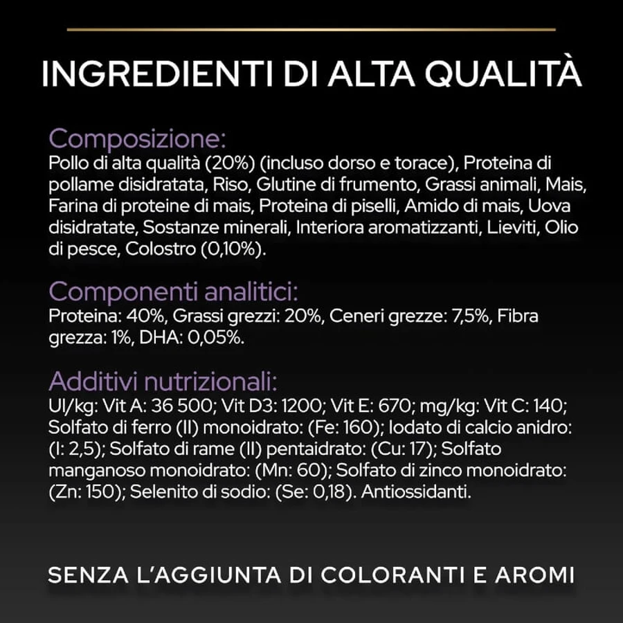 Purina Pro Plan Original Kitten OptiStart Huhn – Alleinfuttermittel für Kätzchen und säugende Katzen, 1,5 kg