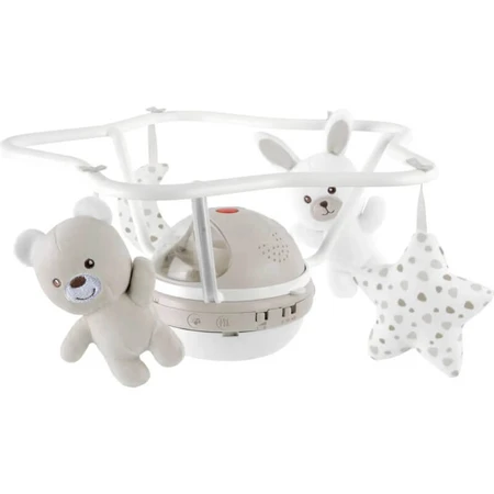 Chicco Gray Rainbow Musical Mobile