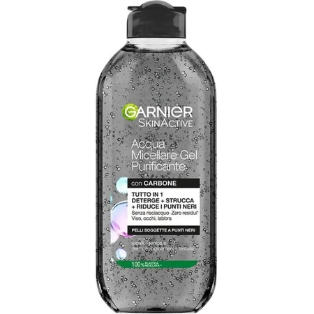 Garnier Skinactive – Reinigendes Mizellenwasser-Gel mit Aktivkohle, 400 ml