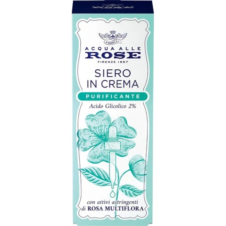 Rozenwater Zuiverend Romig Gezichtsserum 30 ml