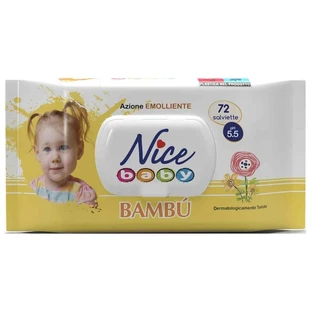 Nice 72 Bamboo Pop-Up Wipes