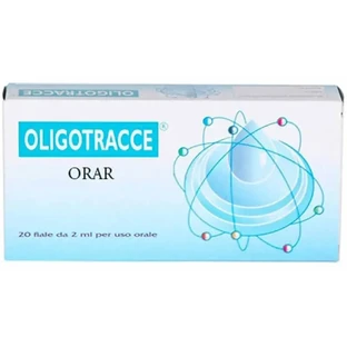 Oligotracce Orar, 20 vials - mineral supplement